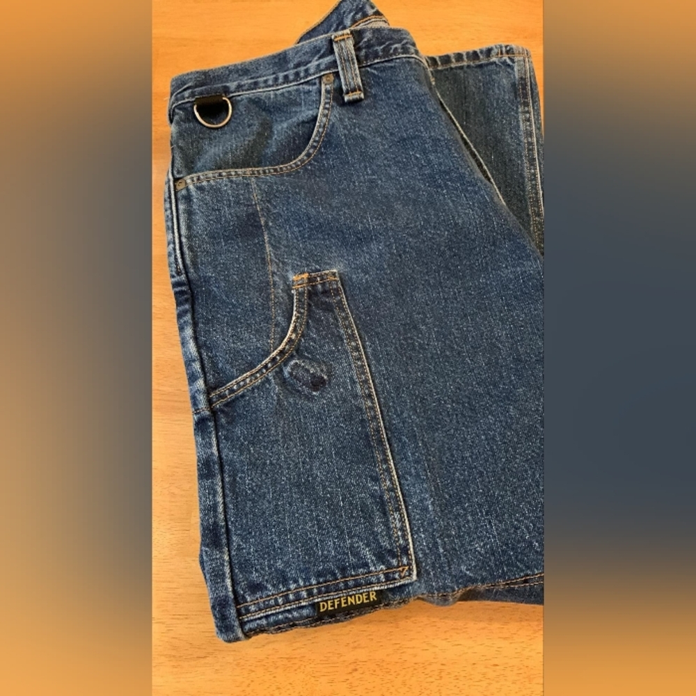 Diamond Gusset with DuPont Kevlar Motorcycle Jeans Size 39x29 - Picture 9 of 15